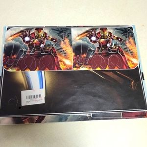 Mmoptop Iron Man PS  Console and Controller Vinyl Cover Skin